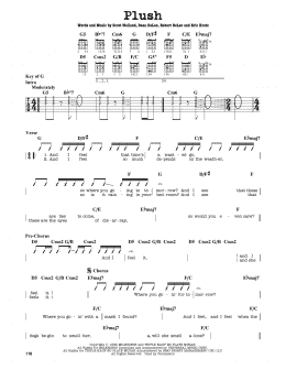 page one of Plush (Guitar Lead Sheet)