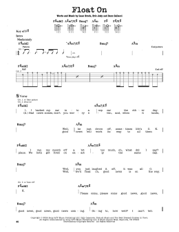 page one of Float On (Guitar Lead Sheet)