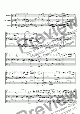 page one of Double-Reed Trio