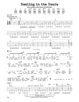 page one of Reeling In The Years (Guitar Lead Sheet)