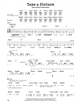 page one of Take A Picture (Guitar Lead Sheet)
