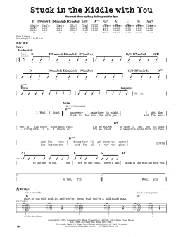 page one of Stuck In The Middle With You (Guitar Lead Sheet)