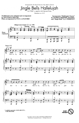 page one of Hallelujah Chorus (TTBB Choir)