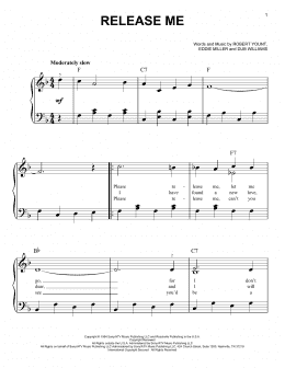 page one of Release Me (Very Easy Piano)