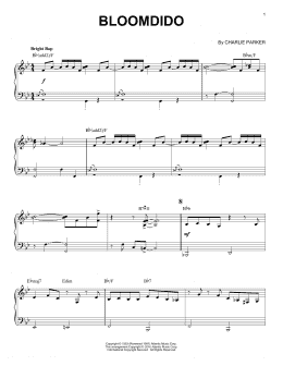 page one of Bloomdido (arr. Brent Edstrom) (Piano Solo)