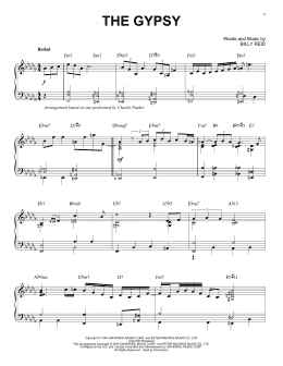 page one of The Gypsy (arr. Brent Edstrom) (Piano Solo)
