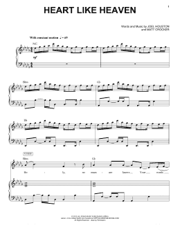 page one of Heart Like Heaven (Piano & Vocal)