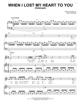 page one of When I Lost My Heart To You (Hallelujah) (Piano & Vocal)