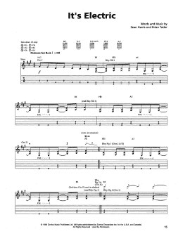 page one of It's Electric (Guitar Tab)
