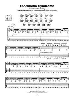 page one of Stockholm Syndrome (Guitar Tab)