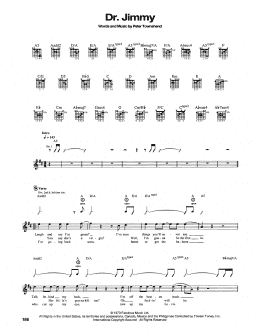 page one of Dr. Jimmy (Guitar Tab)
