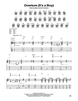 page one of Overture (It's A Boy) (Guitar Tab)