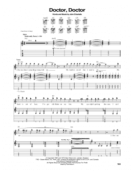 page one of Doctor, Doctor (Guitar Tab)
