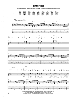 page one of The Hop (Guitar Tab)
