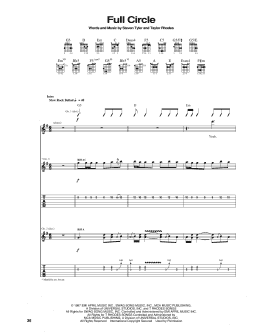 page one of Full Circle (Guitar Tab)