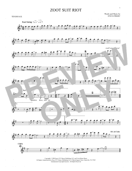 page one of Zoot Suit Riot (Tenor Sax Solo)