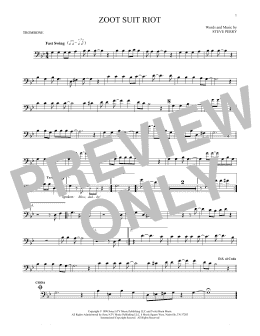 page one of Zoot Suit Riot (Trombone Solo)