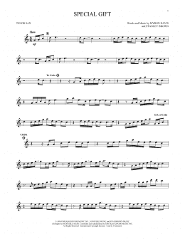 page one of Special Gift (Tenor Sax Solo)