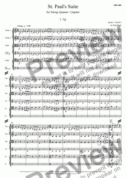 page one of St. Paul's Suite - 1. Jig