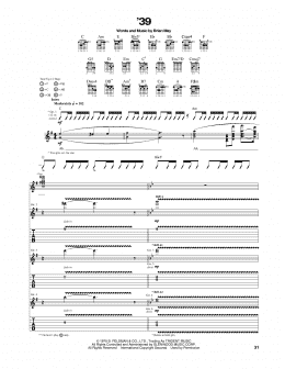 page one of '39 (Guitar Tab)