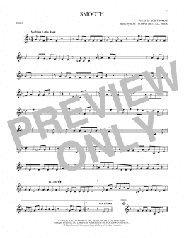 page one of Smooth (feat. Rob Thomas) (French Horn Solo)