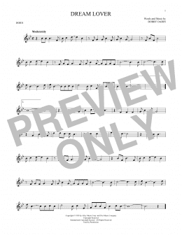 page one of Dream Lover (French Horn Solo)