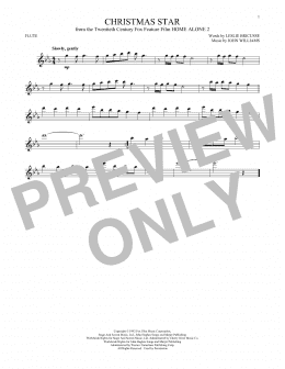 page one of Christmas Star (Flute Solo)