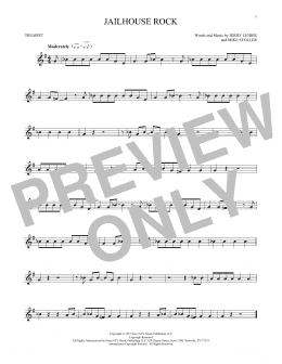 page one of Jailhouse Rock (Trumpet Solo)