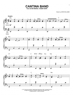 page one of Cantina Band (from Star Wars: A New Hope) (Accordion)
