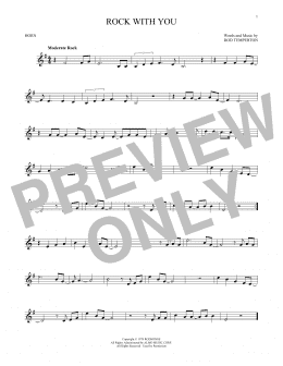page one of Rock With You (French Horn Solo)