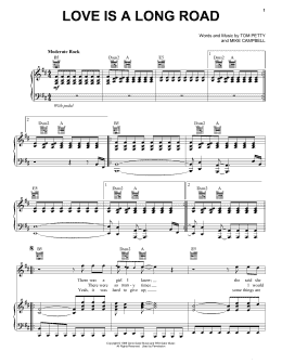 page one of Love Is A Long Road (Piano, Vocal & Guitar Chords (Right-Hand Melody))