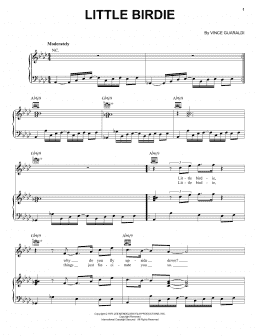 page one of Little Birdie (Piano, Vocal & Guitar Chords (Right-Hand Melody))