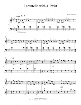 page one of Tarantella With A Twist (Piano Solo)