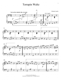 page one of Terrapin Waltz (Piano Solo)