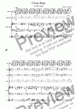 page one of Close Beat