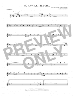 page one of Go Away, Little Girl (Tenor Sax Solo)