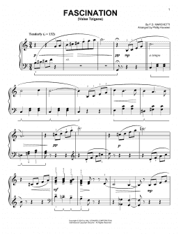 page one of Fascination (Valse Tzigane) [Classical version] (arr. Phillip Keveren) (Easy Piano)