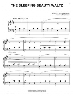 page one of The Sleeping Beauty Waltz (arr. Phillip Keveren) (Easy Piano)