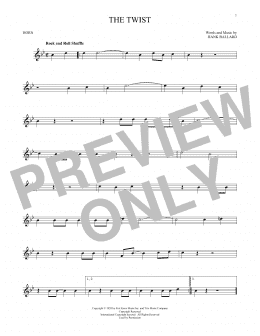 page one of The Twist (French Horn Solo)