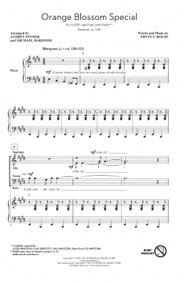page one of Orange Blossom Special (SATB Choir)