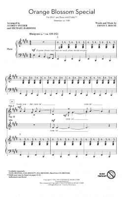 page one of Orange Blossom Special (SSA Choir)