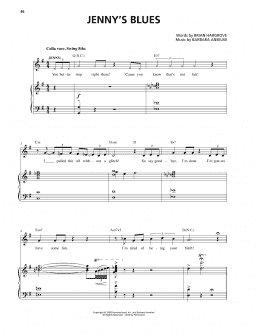page one of Jenny's Blues (Piano & Vocal)