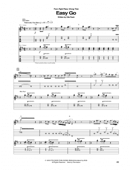 page one of Easy Go (Guitar Tab)
