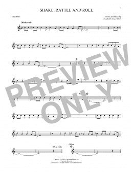 page one of Shake, Rattle And Roll (Trumpet Solo)