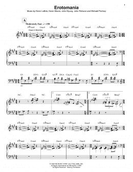 page one of Erotomania (Piano & Vocal)