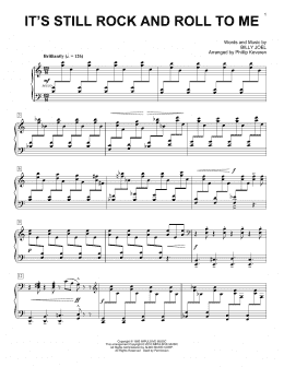 page one of It's Still Rock And Roll To Me [Classical version] (arr. Phillip Keveren) (Piano Solo)