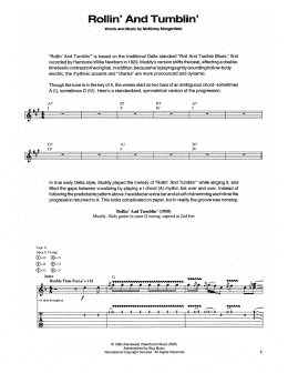 page one of Rollin' And Tumblin' (Guitar Tab)