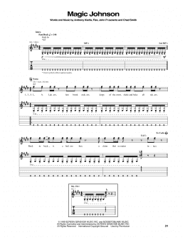 page one of Magic Johnson (Guitar Tab)