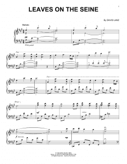 page one of Leaves On The Seine (Piano Solo)