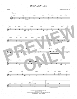 page one of Dreamsville (French Horn Solo)
